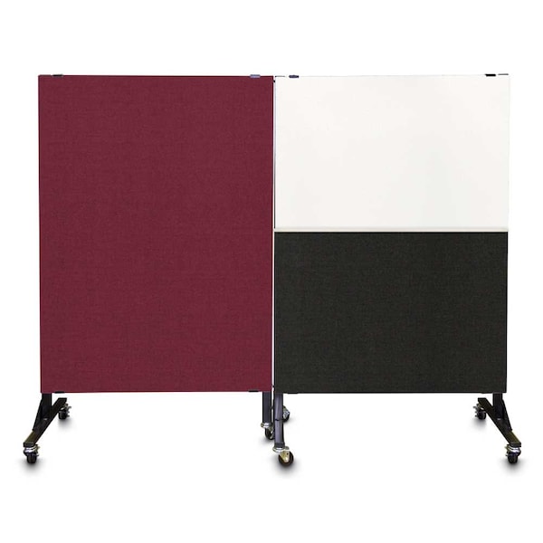Sliding Door Indoor Enclosed Corkboard, 4